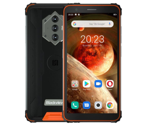 Blackview BV6600 4/64GB pomarańczowy - 1080986 - zdjęcie